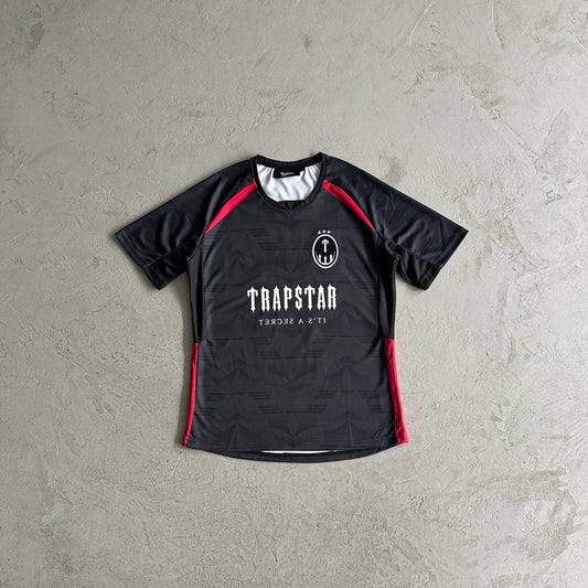 Camisa Trapstar Football "Black/Red"