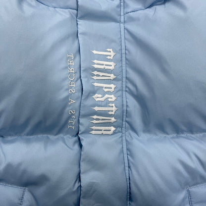 Jaqueta Trapstar “Puffer Decoded 2.0 Ice Blue”