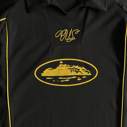 Camiseta Corteiz Talismo "Black/Yellow"