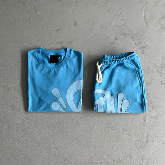 Conjunto Syna World "Shorts Blue Logo"