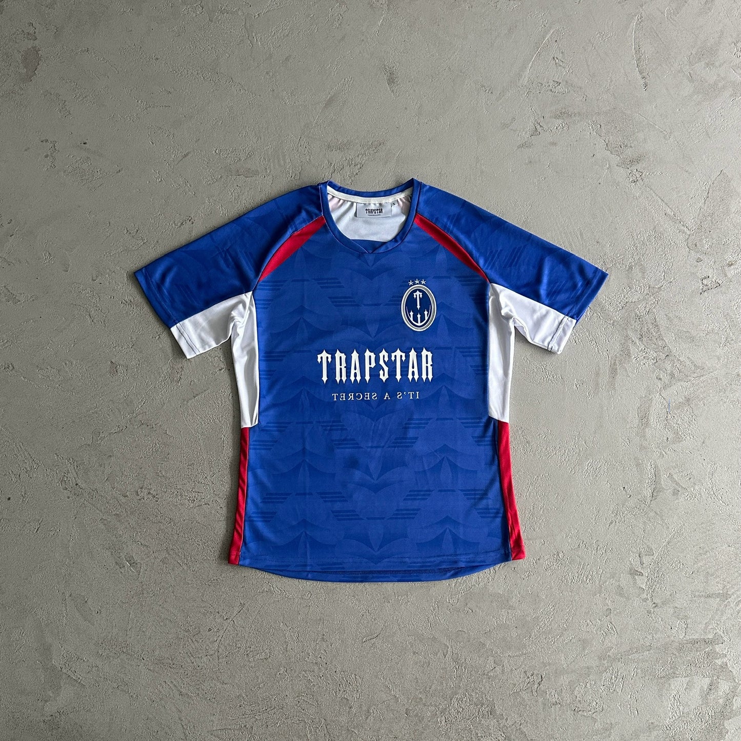 Camisa Trapstar Football "Blue/Red"