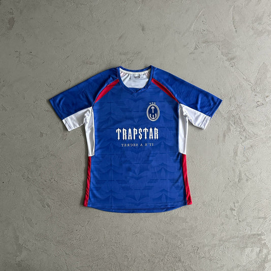 Camisa Trapstar Football "Blue/Red"