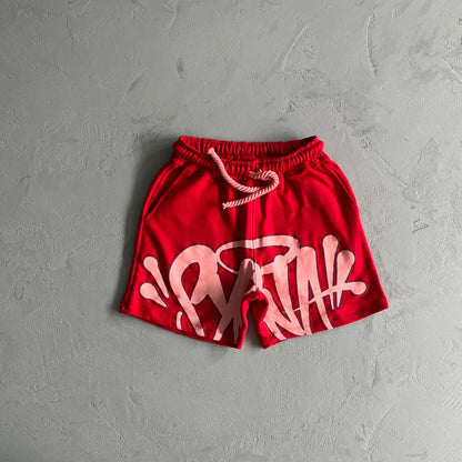 Conjunto Syna World "Shorts Red Logo"