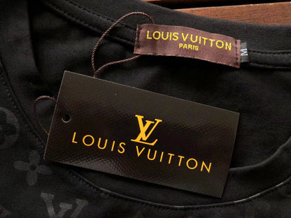 Conjunto Loius Vuitton "Preto/Azul/Marrom